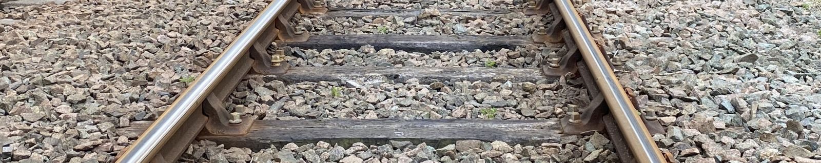 Wooden railway sleepers on the railway track, Australia. Railwaysleepers.com