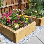 BEAUTIFUL! KEITH REPLACES OLD FLOWER BEDS WITH NEW RAILWAY SLEEPER PLANTERS